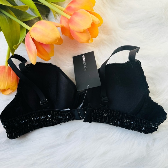 Fashion Nova Sequin Bralette - Picture 2 of 4